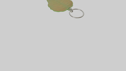 3D model Leaf keychain model VR / AR / low-poly