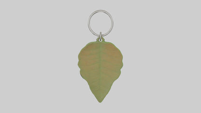 3D model Leaf keychain model VR / AR / low-poly