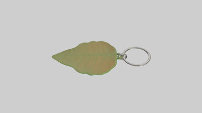 3D model Leaf keychain model VR / AR / low-poly