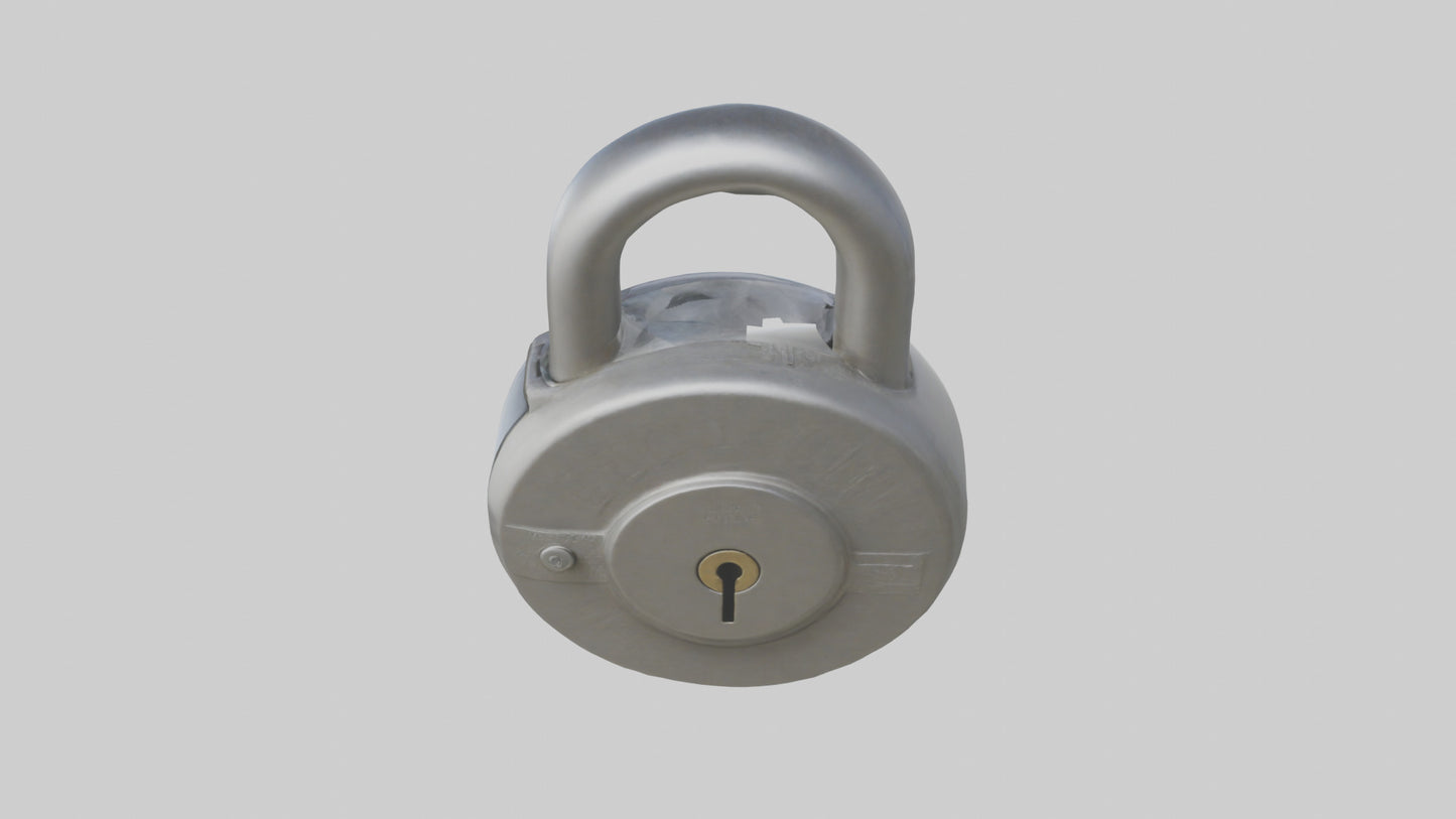 3D model Leather Wall Clock model VR / AR / low-poly