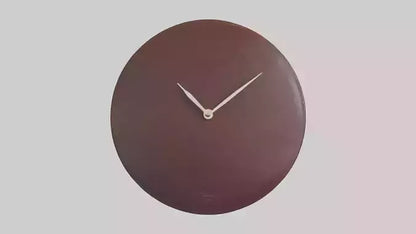 Leather Wall Clock model VR / AR / low-poly