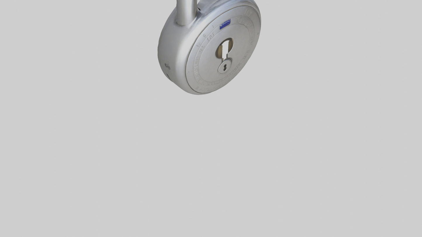 3D model Leather Wall Clock model VR / AR / low-poly