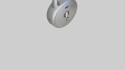 3D model Leather Wall Clock model VR / AR / low-poly