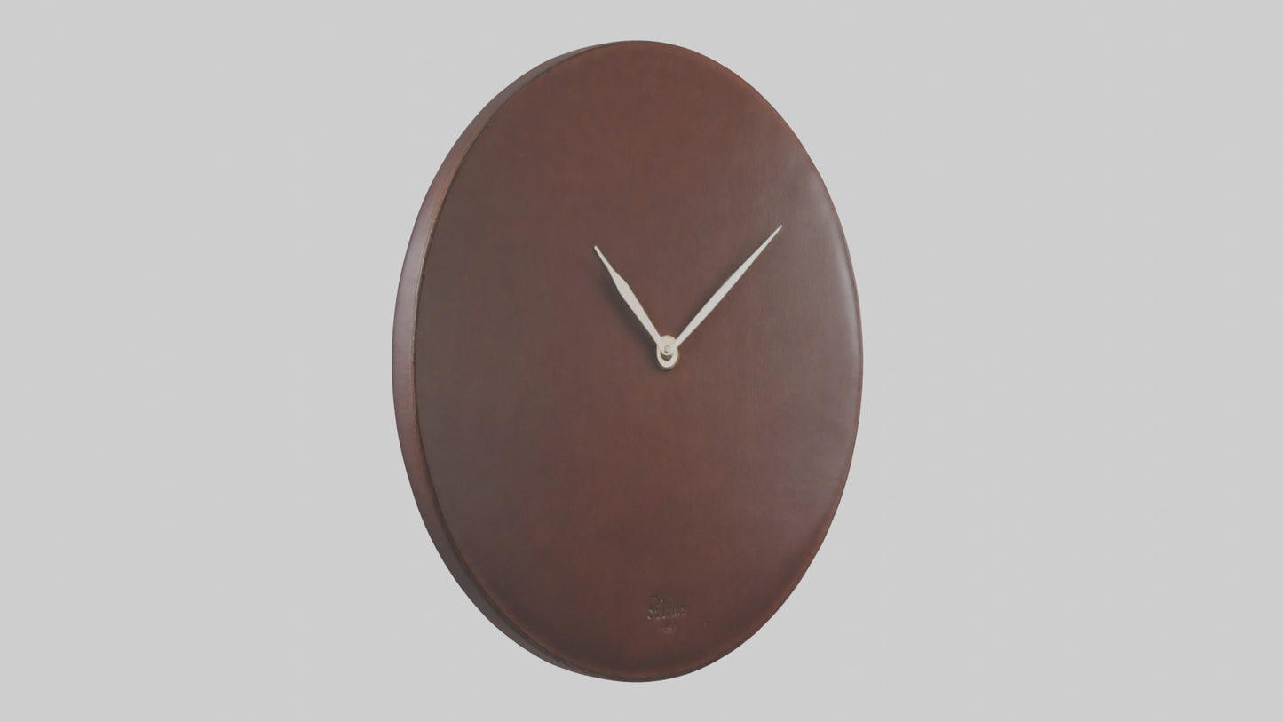 Leather Wall Clock model VR / AR / low-poly