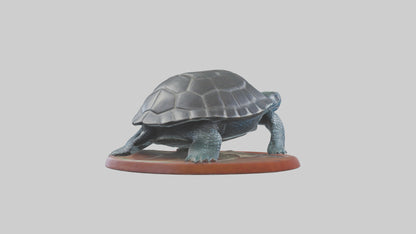 3D model Leatherback Sea Turtle statue model VR / AR / low-poly