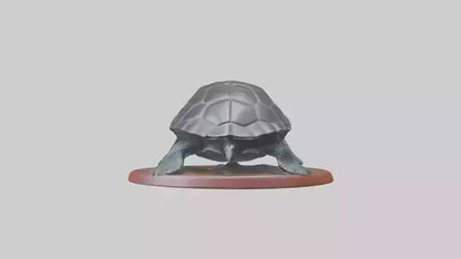 3D model Leatherback Sea Turtle statue model VR / AR / low-poly