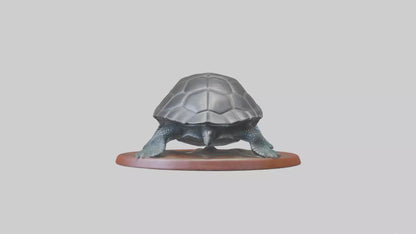 3D model Leatherback Sea Turtle statue model VR / AR / low-poly