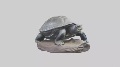 Leatherback Turtle statue model VR / AR / low-poly