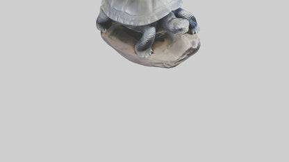 Leatherback Turtle statue model VR / AR / low-poly