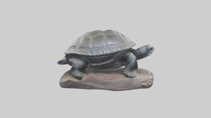 Leatherback Turtle statue model VR / AR / low-poly
