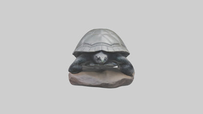 Leatherback Turtle statue model VR / AR / low-poly