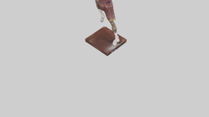3D model LeBron James statue model VR / AR / low-poly