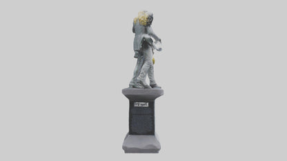 Led Zeppelin statue model VR / AR / low-poly