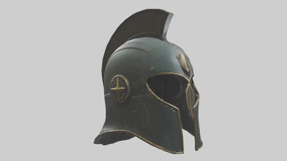 3D model Legendary Helmet model VR / AR / low-poly