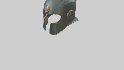 3D model Legendary Helmet model VR / AR / low-poly