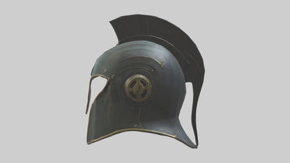 3D model Legendary Helmet model VR / AR / low-poly