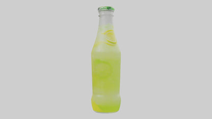 Lemon lime soda model VR / AR / low-poly
