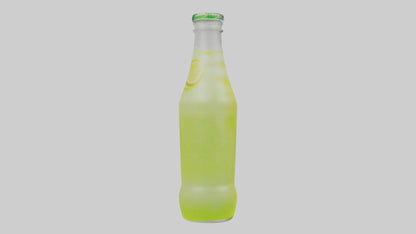 Lemon lime soda model VR / AR / low-poly