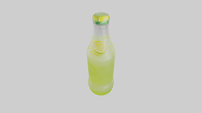Lemon lime soda model VR / AR / low-poly