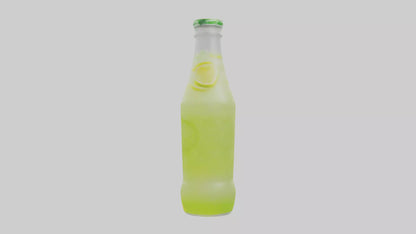 Lemon lime soda model VR / AR / low-poly