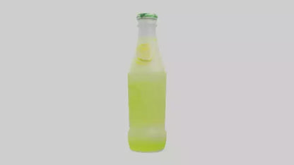 Lemon lime soda model VR / AR / low-poly