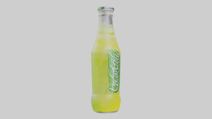 Lemon lime soda model VR / AR / low-poly