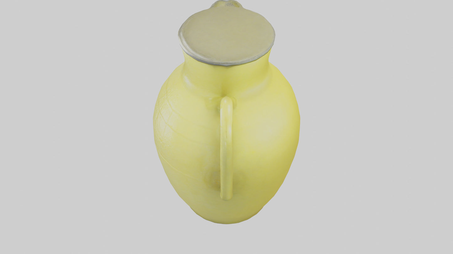 Lemonade Jug model VR / AR / low-poly