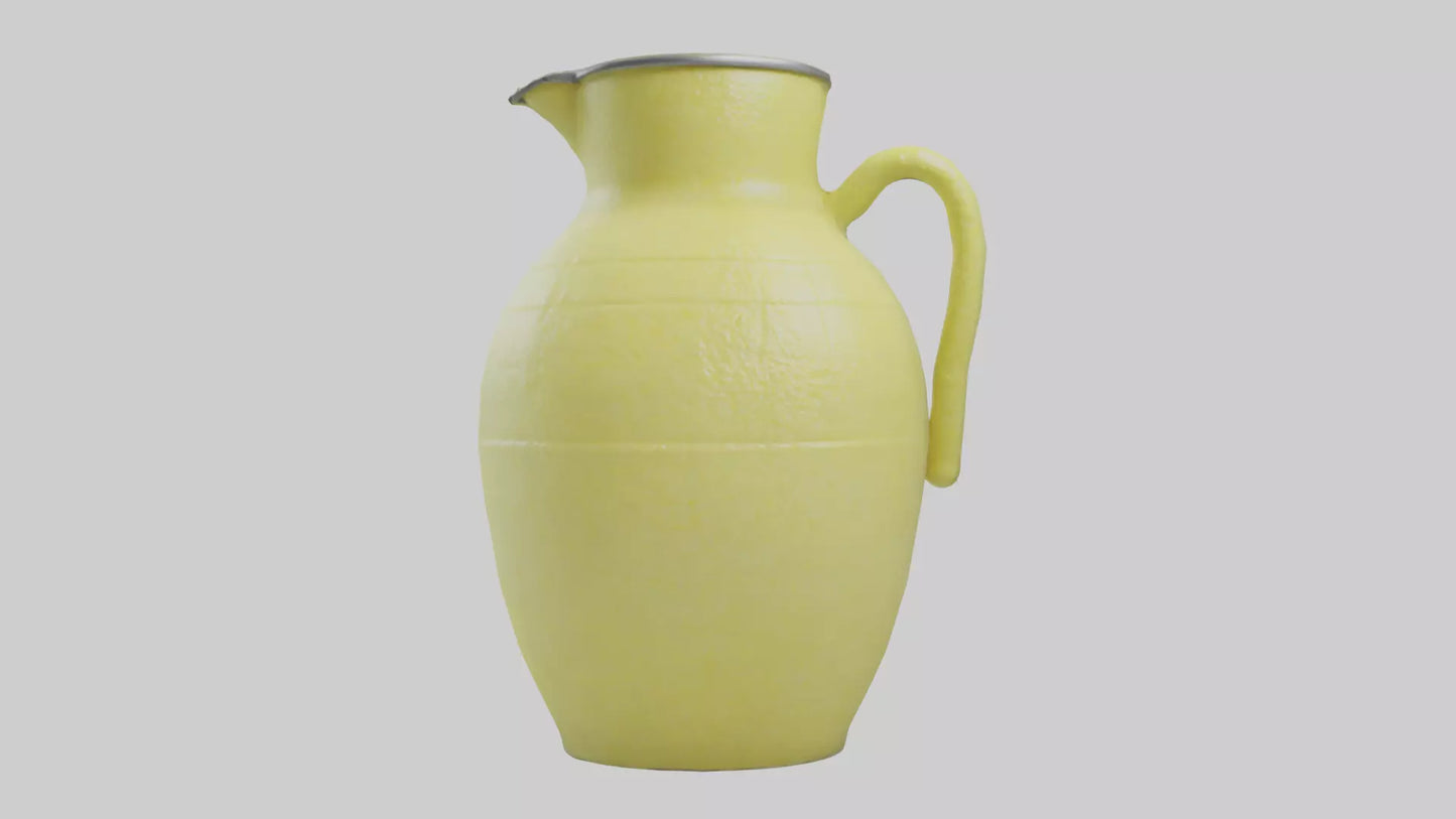 Lemonade Jug model VR / AR / low-poly