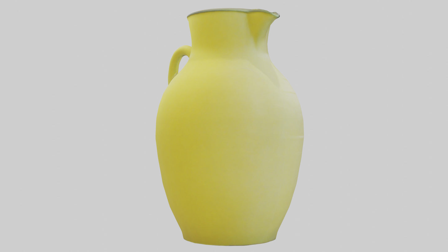 Lemonade Jug model VR / AR / low-poly