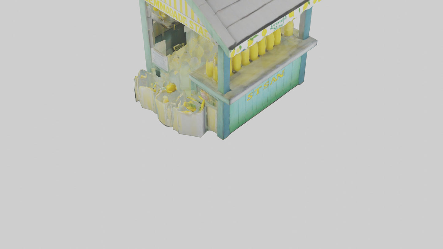 3D model Lemonade model VR / AR / low-poly