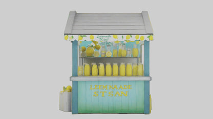 3D model Lemonade model VR / AR / low-poly