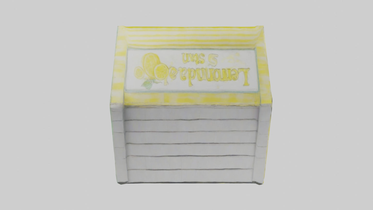 3D model Lemonade model VR / AR / low-poly