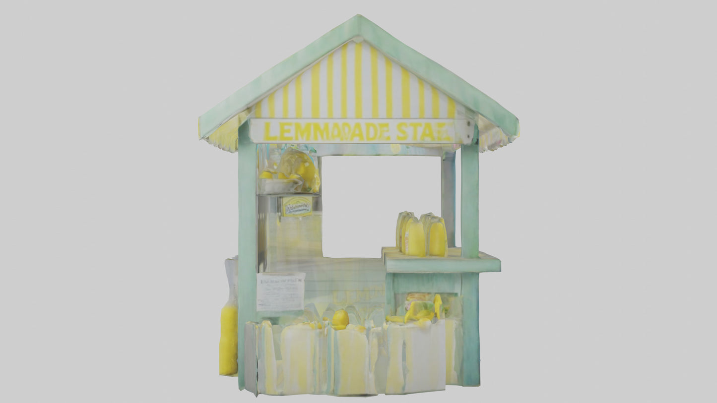 3D model Lemonade model VR / AR / low-poly