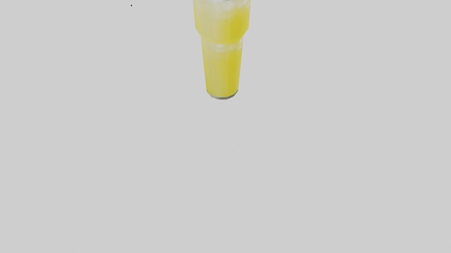 3D model Lemonade model VR / AR / low-poly