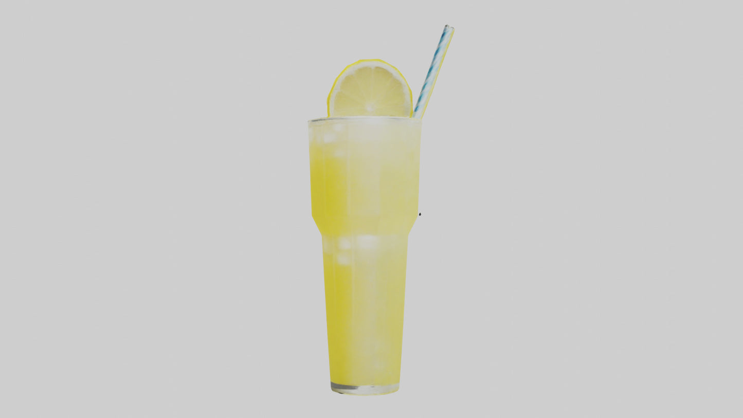 3D model Lemonade model VR / AR / low-poly