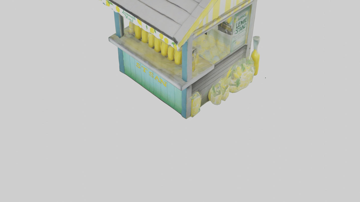 3D model Lemonade model VR / AR / low-poly