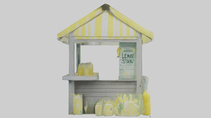 3D model Lemonade model VR / AR / low-poly