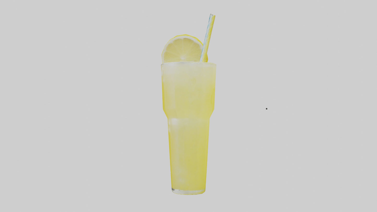 3D model Lemonade model VR / AR / low-poly