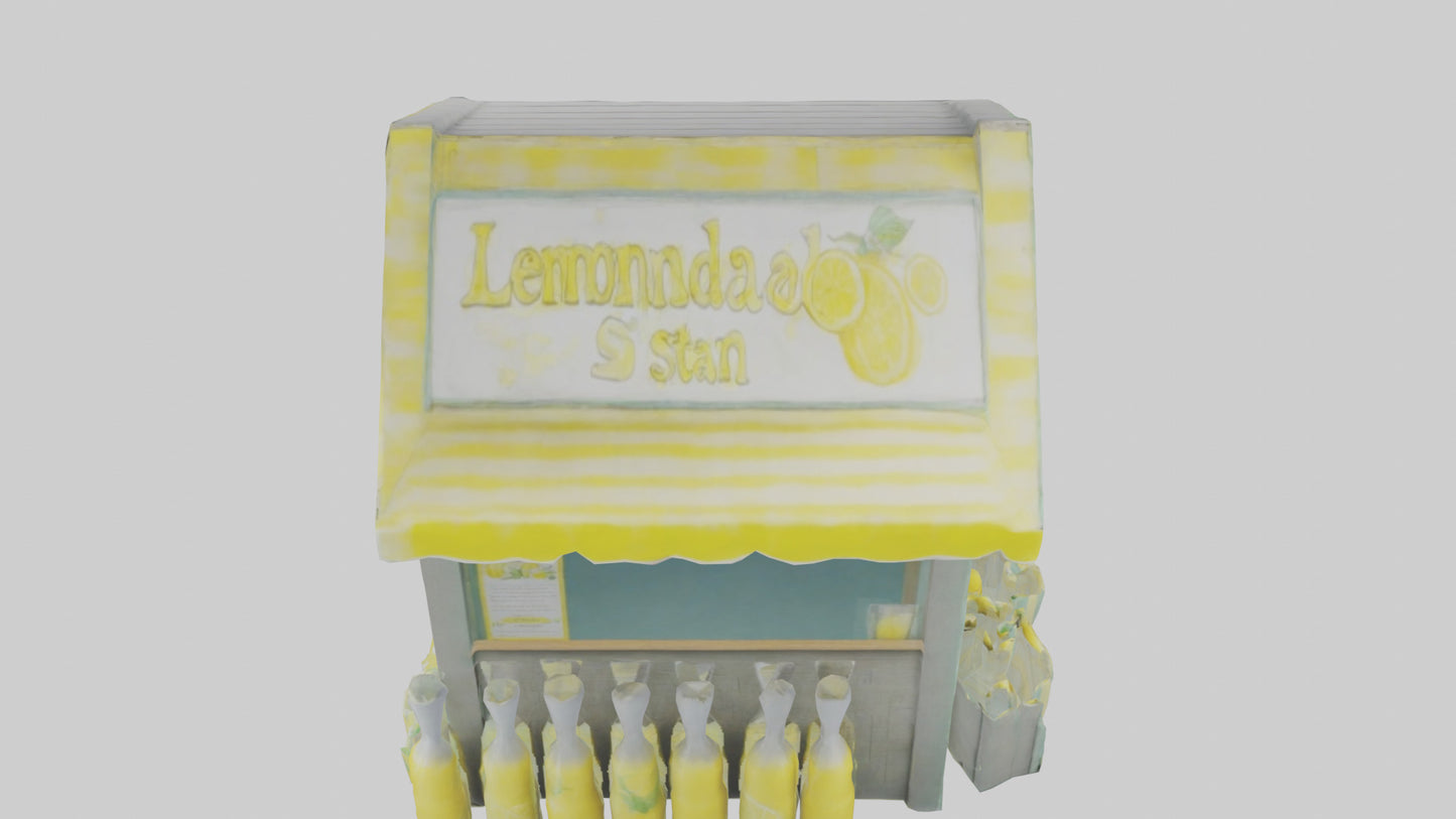 3D model Lemonade model VR / AR / low-poly