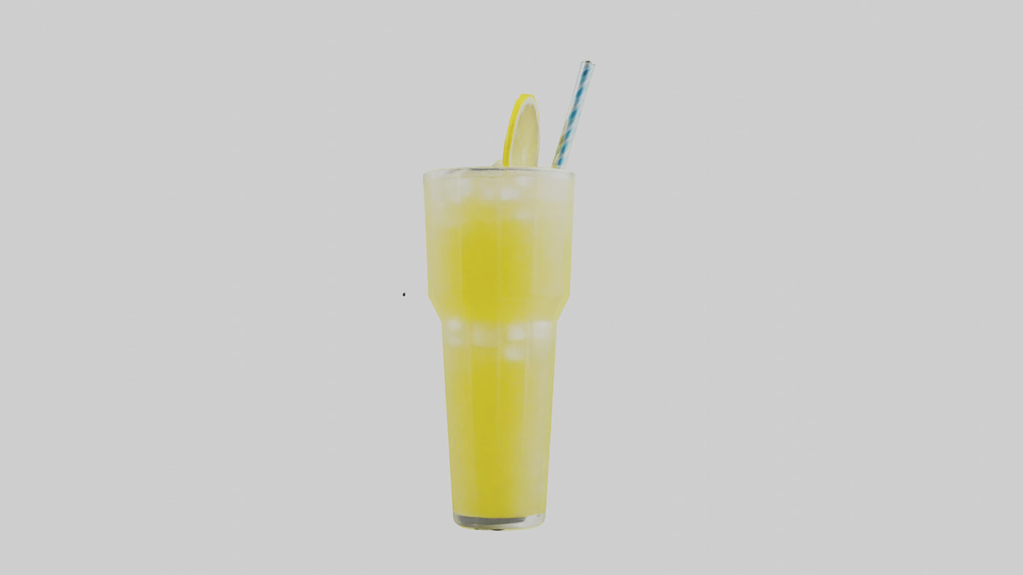 3D model Lemonade model VR / AR / low-poly