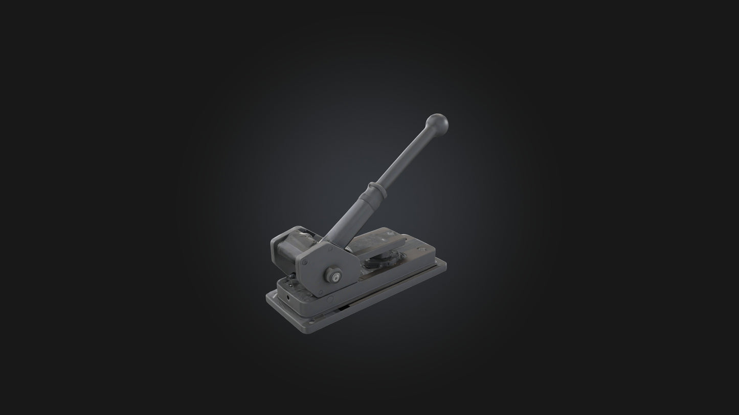 3D model Lever VR / AR / low-poly