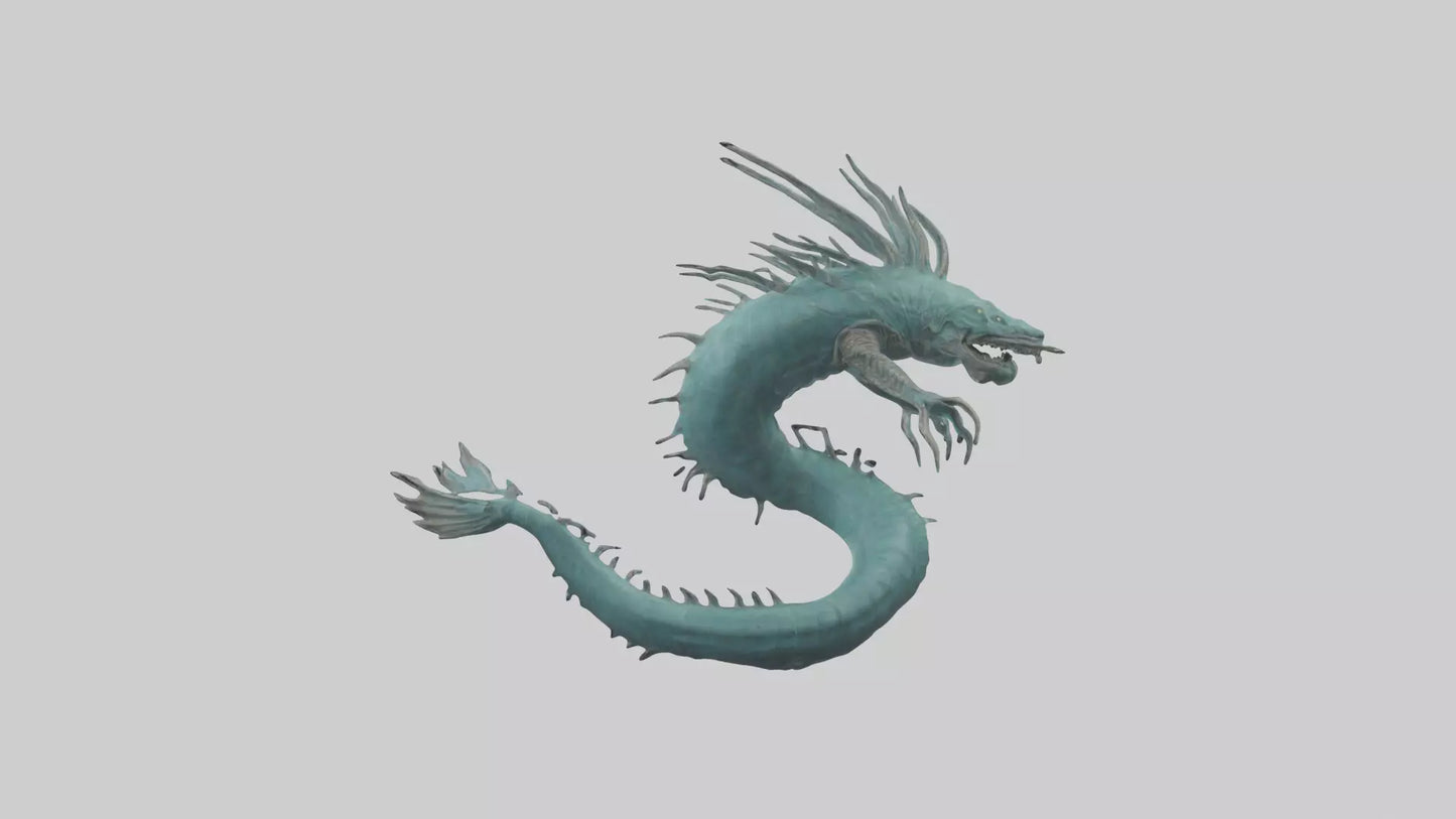 3D model Leviathan model VR / AR / low-poly