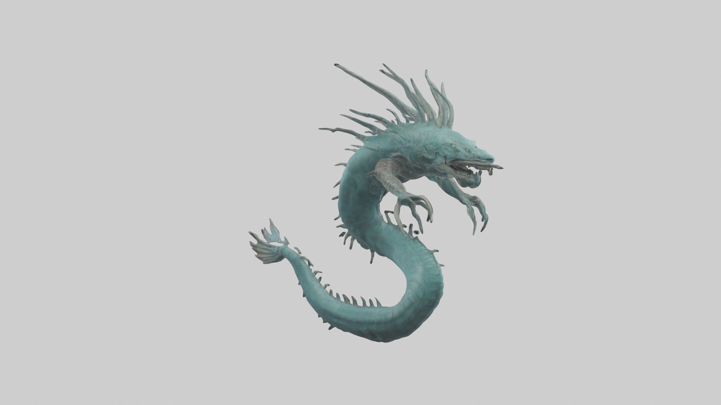 3D model Leviathan model VR / AR / low-poly