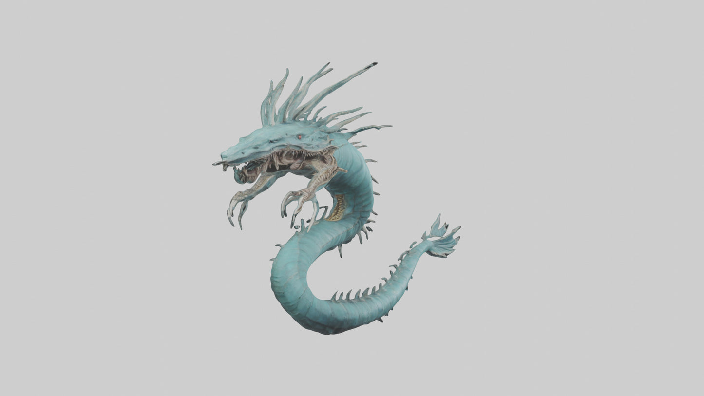 3D model Leviathan model VR / AR / low-poly