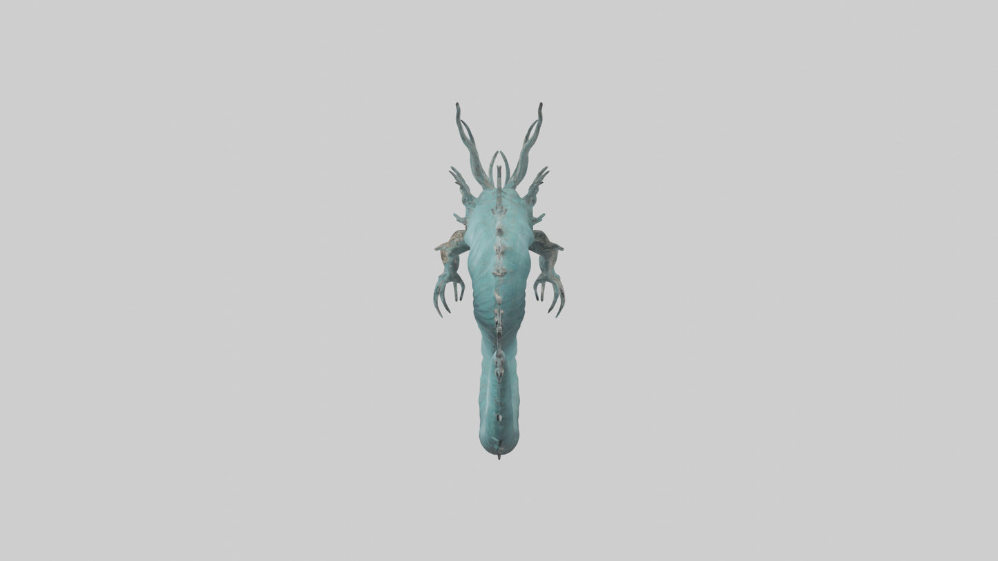 3D model Leviathan model VR / AR / low-poly