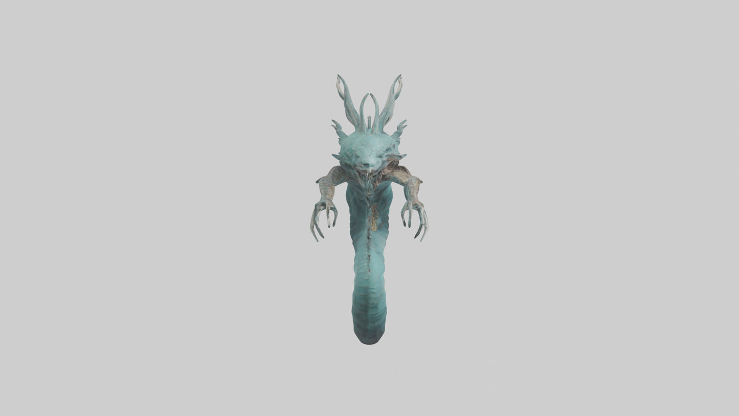 3D model Leviathan model VR / AR / low-poly