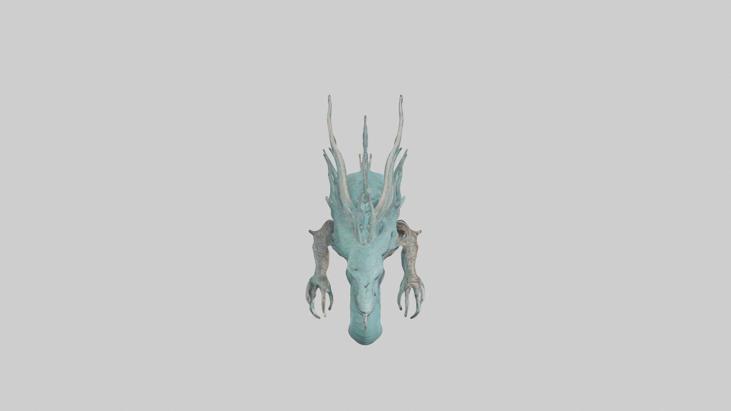3D model Leviathan model VR / AR / low-poly