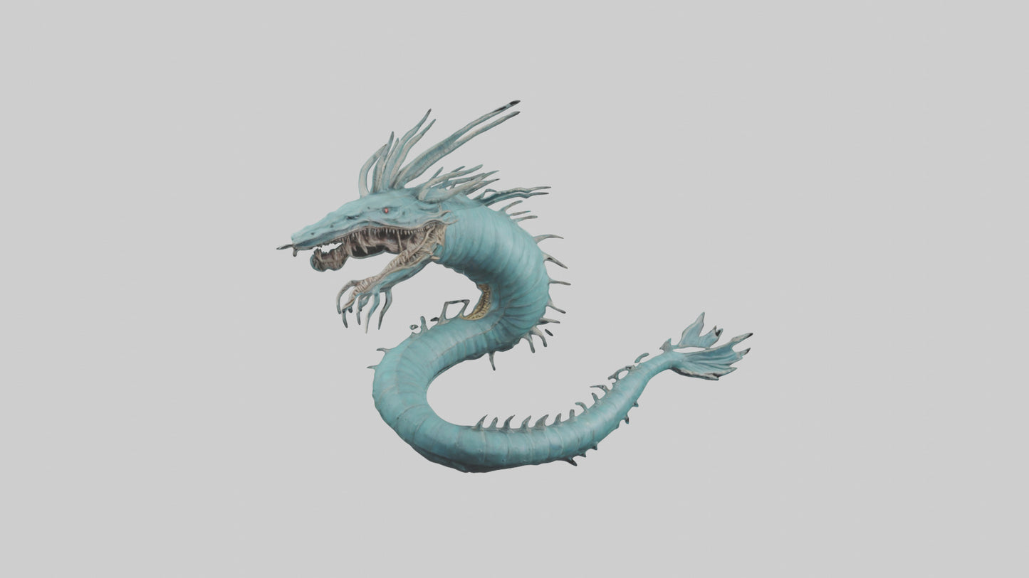 3D model Leviathan model VR / AR / low-poly