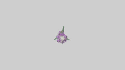 3D model Liatris flower model VR / AR / low-poly