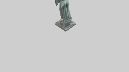 Liberated Dream statue model VR / AR / low-poly